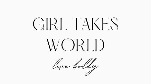 Girl takes world.